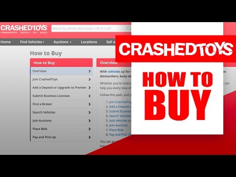 Serwis aukcyjny CrashedToys w USA
