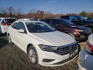 2019 Volkswagen Jetta WHITE vin: 3VWC57BU2KM222432