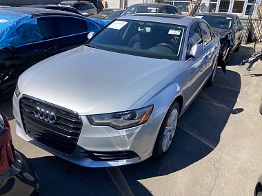 Audi A6 2.0T Premium Plus 2013 Silver 2.0L vin: WAUGFAFC4DN005471