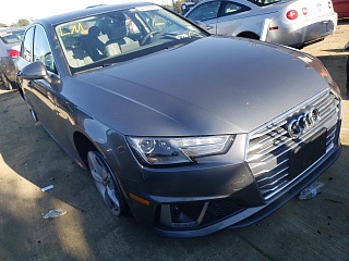 2019 Audi A4 vin:WAUDNAF43KN019812