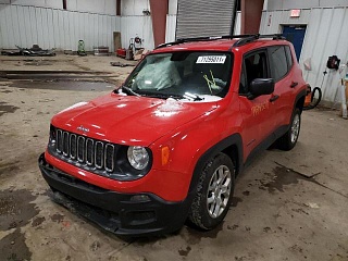 2018 JEEP RENEGADE SPORT vin: ZACCJBAB4JPJ06689