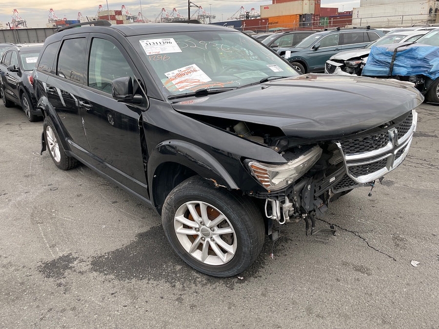 Dodge Journey Sxt 2016 Black 2.4L vin: 3C4PDCBB9GT177839