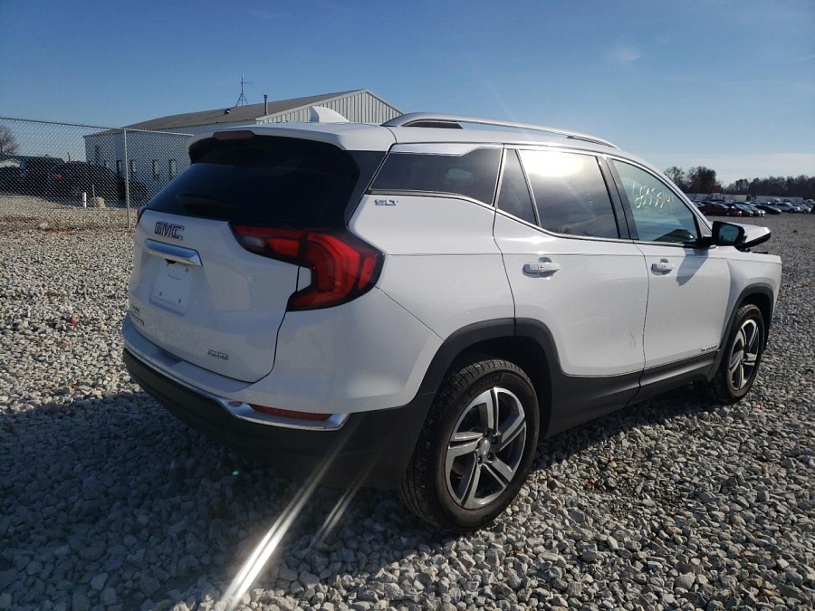 2020 GMC Terrain SL WHITE 3GKALVEV9LL273625
