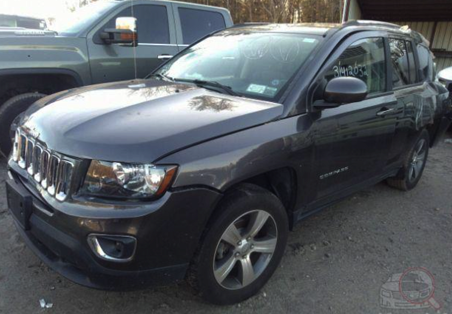 Jeep Compass High Altitude Edition 2016 Gray 2.4L vin: 1C4NJDEB9GD573860