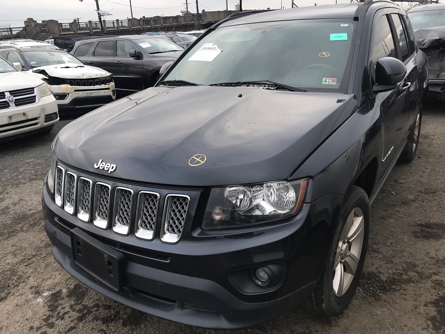 2014 Jeep Compass Latitude vin: 1C4NJDEB1ED760345