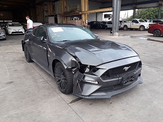 Ford Mustang Gt 2018 Gray 5.0L vin: 1FA6P8CF0J5105457