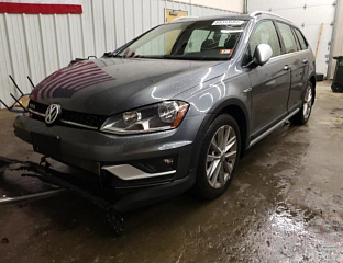 Volkswagen Golf Alltrack S 2017 Gray 1.8L 4 vin: 3VWH17AU1HM530834