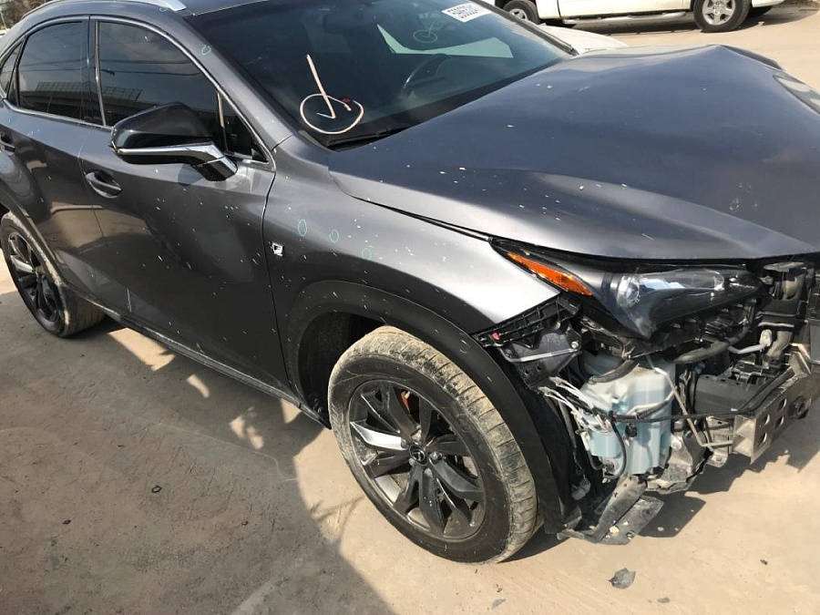 Lexus Nx 200T Base 2017 Gray 2.0L 4 vin: JTJYARBZXH2052989