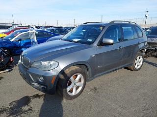 Bmw X5 3.0Si 2008 Gray 3.0L vin: 5UXFE43538L009620