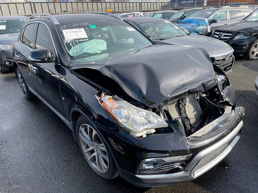 Infiniti Qx50 2017 Black 3.7L vin: JN1BJ0RP3HM385468