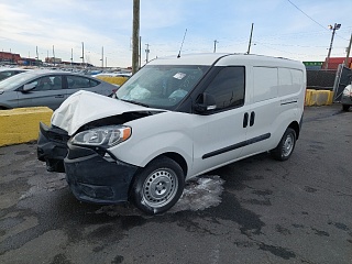 Ram Promaster City 2019 White 2.4L 4 vin: ZFBHRFAB0K6M19593