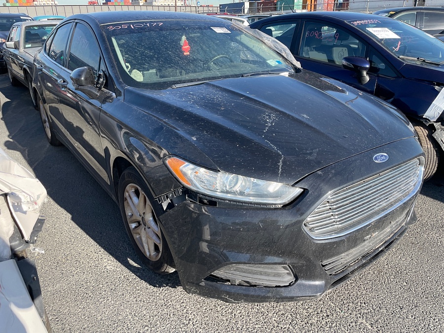 Ford Fusion Se 2014 Black 2.5L vin: 3FA6P0H72ER348466