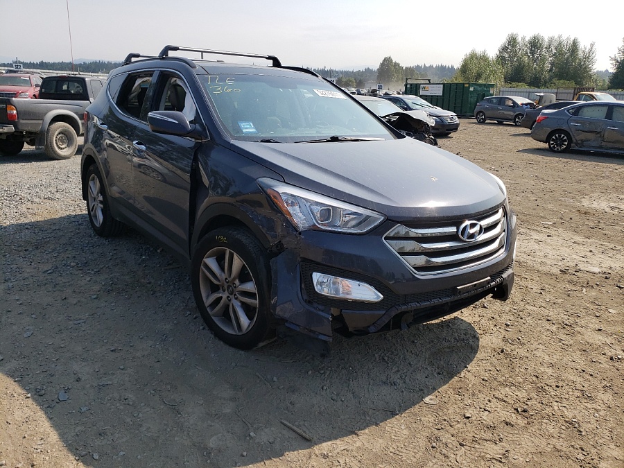 Hyundai Santa Fe Sport 2016 Gray 2.0L 4 vin: 5XYZWDLA3GG344167