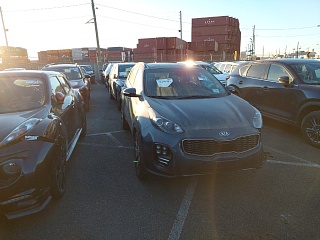 Kia Sportage Sx Turbo 2019 Blue 2.0L vin: KNDPRCA6XK7516143