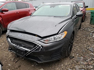 Ford Fusion S 2019 Black 2.5L 4 vin: 3FA6P0G73KR213915