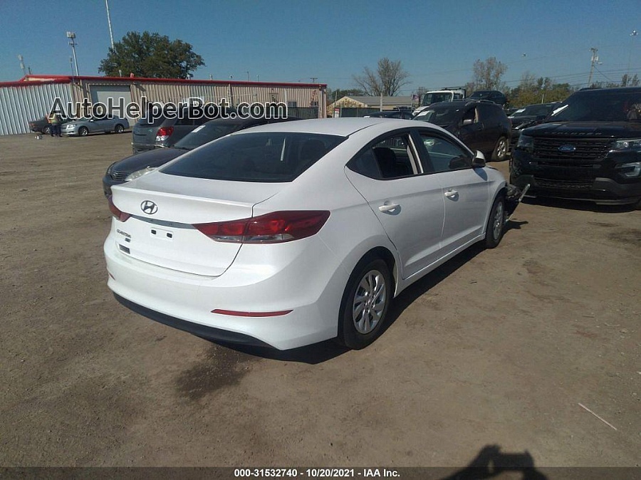 2018 Hyundai Elantra Se vin: 5NPD74LF9JH352258