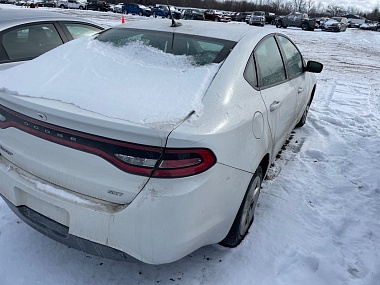 Dodge Dart Sxt 2016 White 2.4L 4 vin: 1C3CDFBB7GD544070
