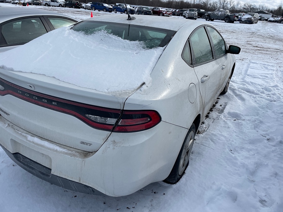 Dodge Dart Sxt 2016 White 2.4L 4 vin: 1C3CDFBB7GD544070