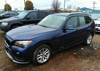 Bmw X1 Xdrive28I 2015 Blue 2.0L vin: WBAVL1C53FVY30538