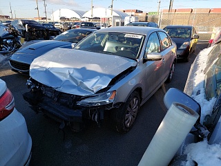 Volkswagen Jetta Se 2014 Silver 1.8L 4 vin: 3VWD17AJ7EM360513