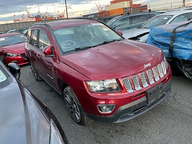 Jeep Compass Limited 2014 Red 2.4L 4 vin: 1C4NJCCB6ED653336
