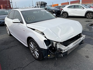 Audi A4 Premium S-Line 2016 White 2.0L 4 vin: WAUBFAFL5GN016722