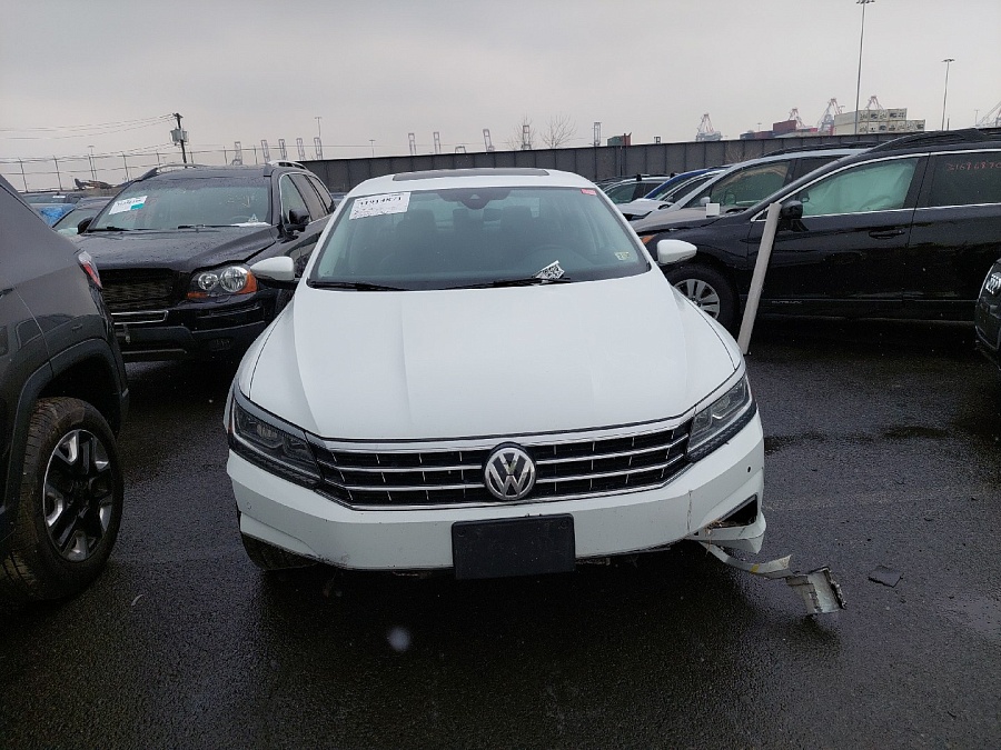 Volkswagen Passat 1.8T Sel Premium 2017 White 1.8L vin: 1VWCT7A30HC045243