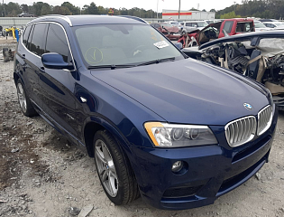 2014 Bmw X3 Xdrive28i vin: 5UXWX9C55E0D36365