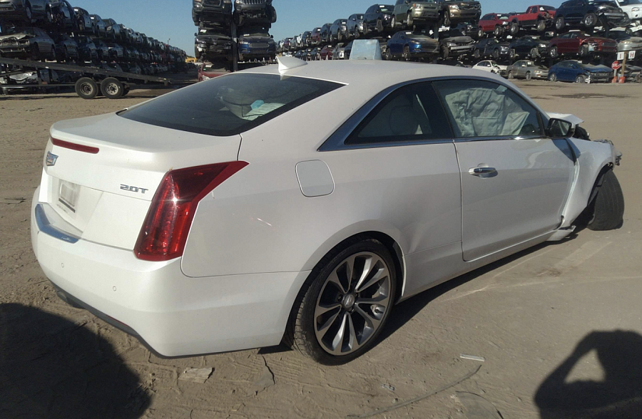 2019 Cadillac Ats Coupe Luxury Rwd vin: 1G6AB1RX4K0126226