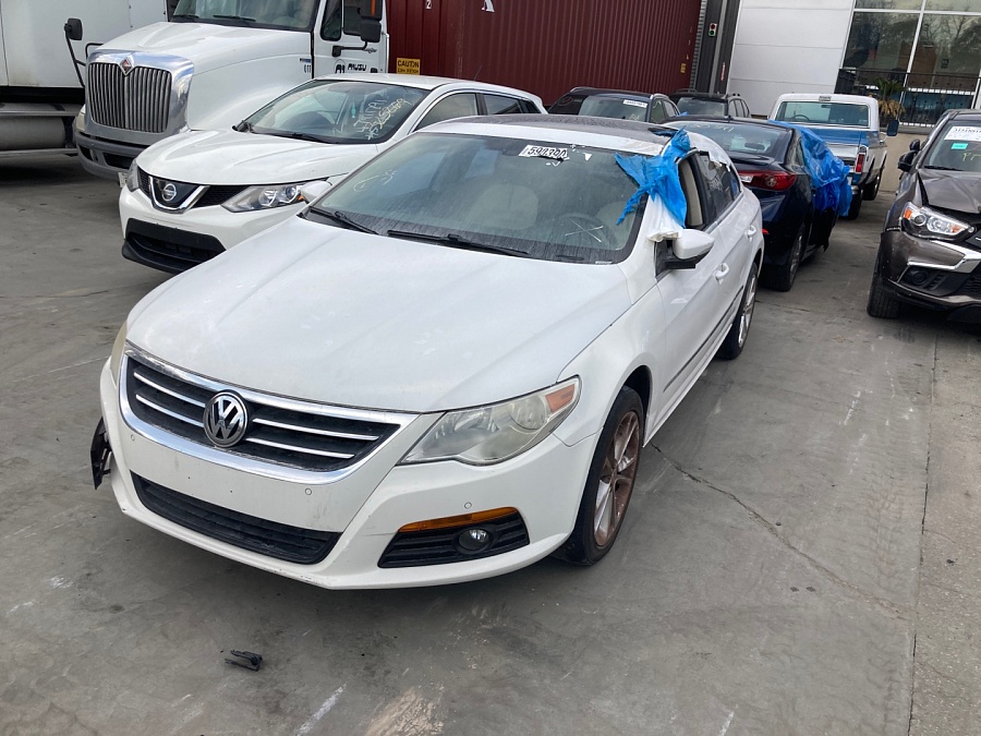 Volkswagen Cc Luxury 2010 White 2.0L 4 vin: WVWHL7AN8AE526815