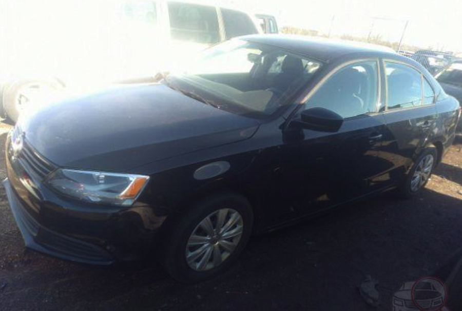 Volkswagen Jetta Sedan S 2014 Black 2.0L vin: 3VW1K7AJ2EM323594