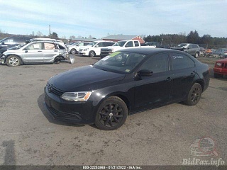  Volkswagen Jetta Sedan Se 2014 Black 1.8L vin: 3VWD17AJ0EM443135