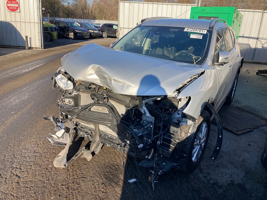 Nissan Rogue SV 2019 2.5L 4 vin: JN8AT2MVXKW401346