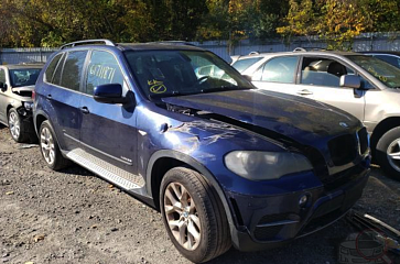 Bmw X5 Xdrive35I 2011 Blue 3.0L 6 vin: 5UXZV4C50BL408215