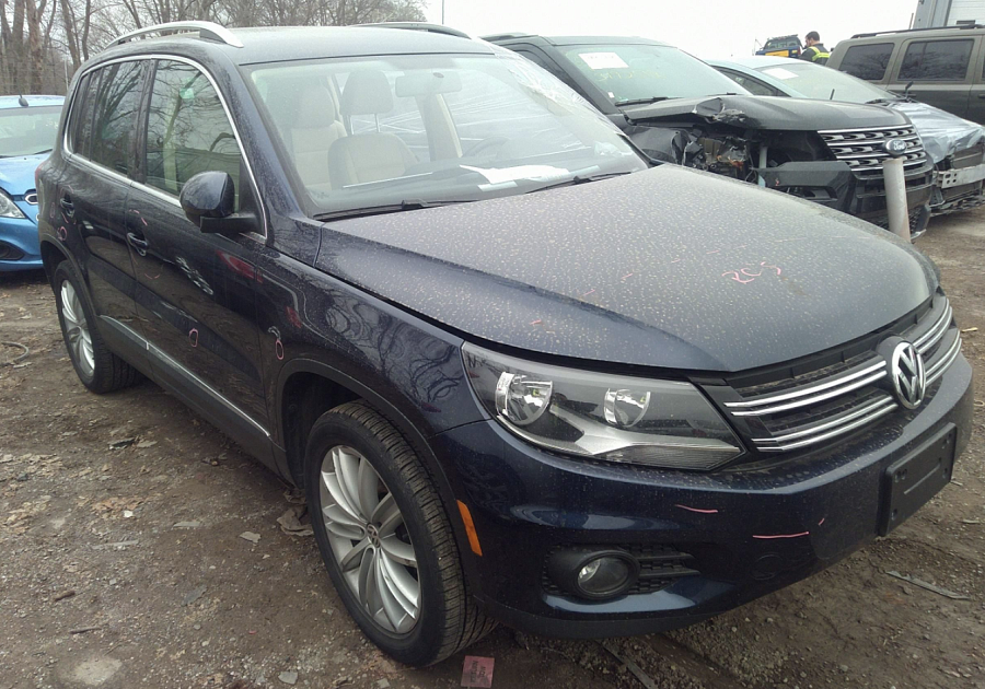 2014 Volkswagen Tiguan Se vin: WVGBV3AX9EW524092