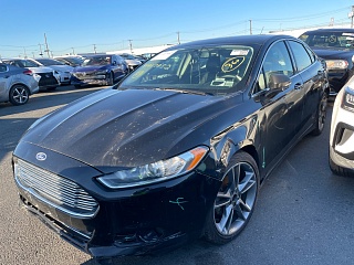 Ford Fusion Titanium 2016 Black 2.0L vin: 3FA6P0D91GR236686