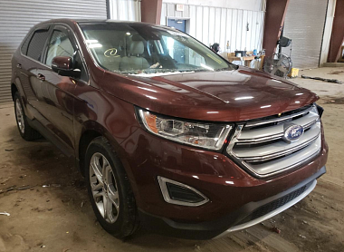 2016 Ford Edge Titanium vin: 2FMPK4K83GBC43809