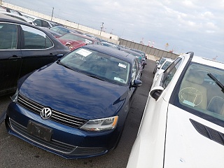 Volkswagen Jetta Sedan Se 2014 Blue 1.8L vin: 3VWD17AJ4EM440254