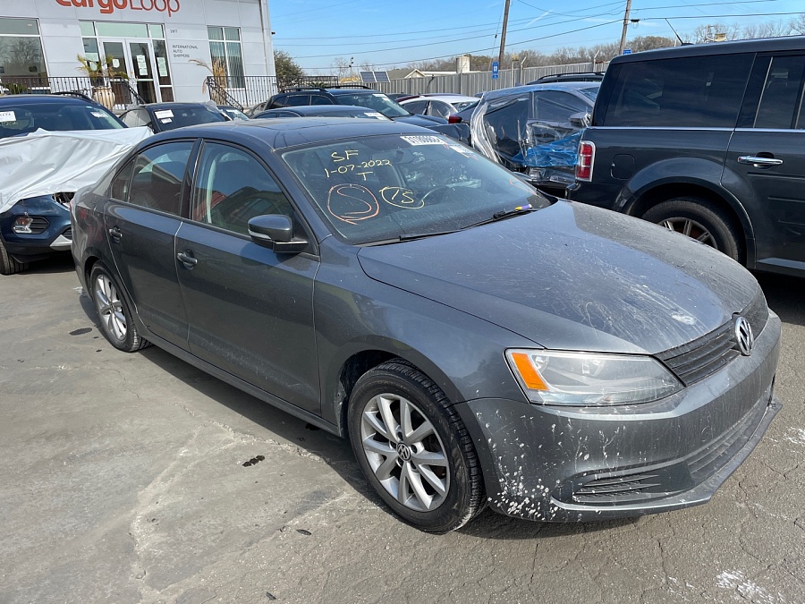 Volkswagen Jetta Se 2012 2.5L 5 vin: 3VWDX7AJ3CM355904