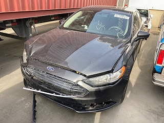 Ford Fusion Se 2017 Gray 2.5L 4 vin: 3FA6P0H72HR393184