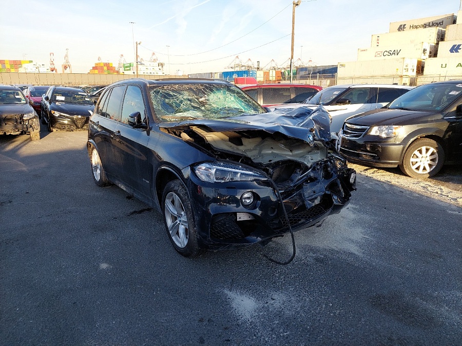 Bmw X5 Xdrive35I 2017 Dark Blue 3.0L vin: 5UXKR0C36H0V84693