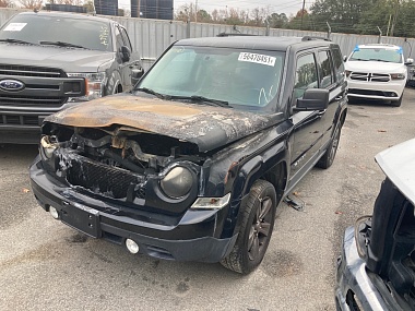 Jeep Patriot Latitude 2015 Black 2.4L 4 vin: 1C4NJRFB0FD324616