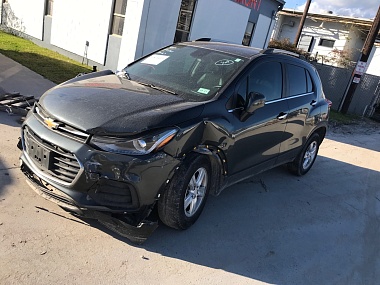 Chevrolet Trax Lt 2018 Gray ECOTEC vin: KL7CJLSB9JB721169