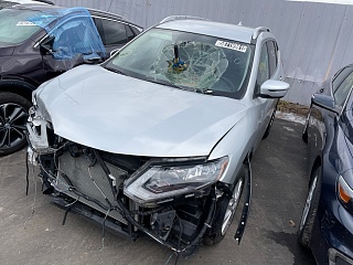 Nissan Rogue S 2019 Silver 2.5L 4 vin: KNMAT2MT2KP556980