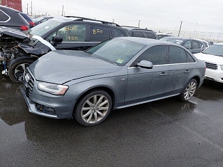 Audi A4 Premium 2014 Gray 2.0L 4 vin: WAUBFAFL8EN032913