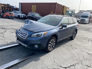 Subaru Outback 2.5I Limited 2017 Blue 2.5L 4 vin: 4S4BSANC7H3330770