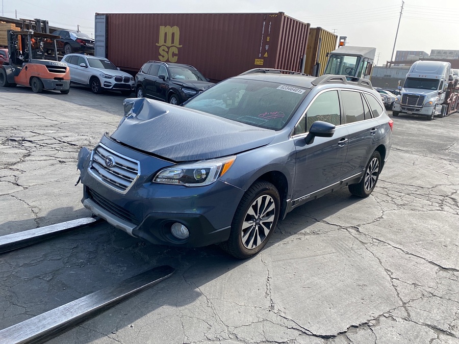 Subaru Outback 2.5I Limited 2017 Blue 2.5L 4 vin: 4S4BSANC7H3330770