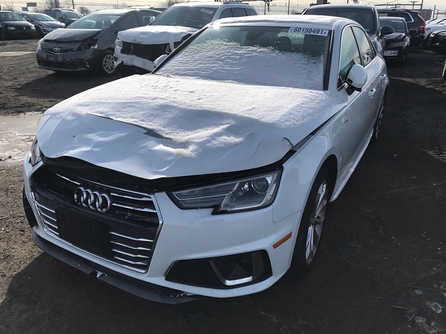2019 Audi A4 Premium vin: WAUDNAF44KN014778