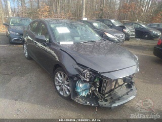 Mazda 3 S Grand Touring 2014 Gray 2.5L vin: JM1BM1M36E1199225