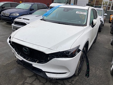 Mazda Cx-5 Grand Touring 2018 White 2.5L 4 vin: JM3KFADM9J1429005